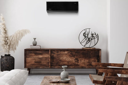 Klimatyzacja ścienna Rotenso TETA Mirror Czarny 3,5KW ogrzewanie, Windless