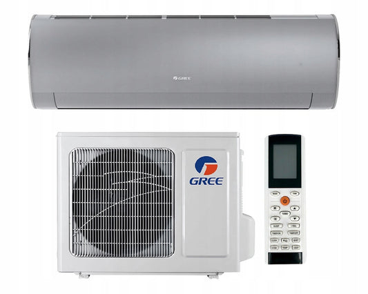 KLIMATYZACJA ścienna GREE Fairy Silver 2,7kW WiFi Mocny Klimatyzator