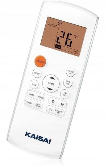 KLIMATYZATOR Ścienny KAISAI ECO 2,6kW Pilot HEPA