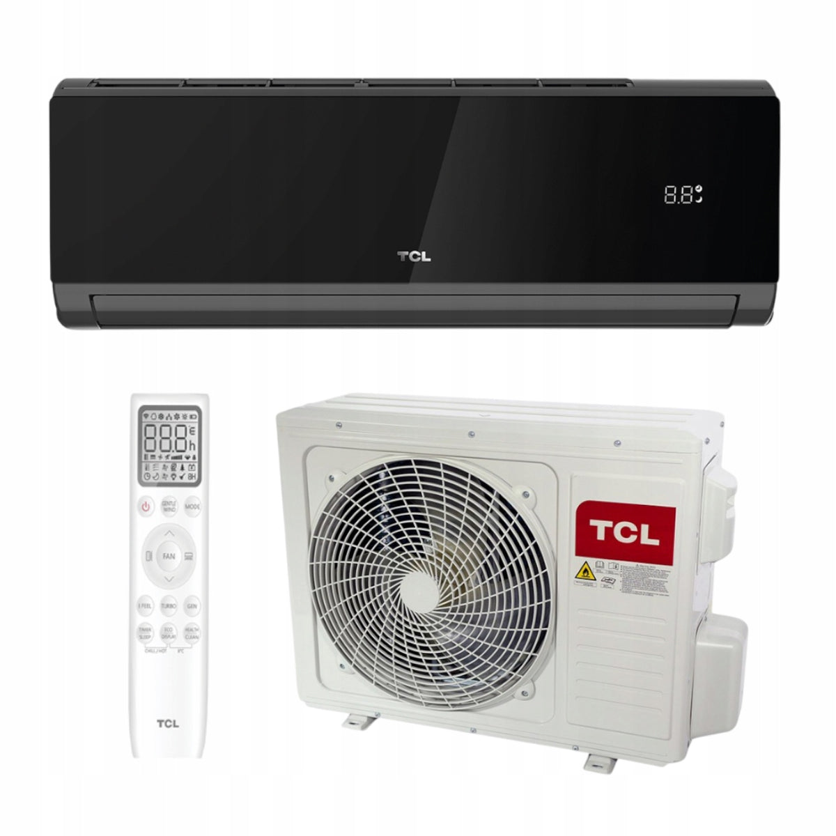 Klimatyzator TCL Elite Series XA82 2,6kW cicha praca, turbo start, Wi-Fi