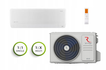 Klimatyzator ścienny Rotenso REVIO 5,3kW WIFI HEPA Klimatyzacja Grzanie