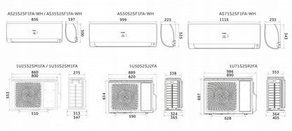Klimatyzator Haier Flexis Plus White Matt 2,6 kW WiFi R32
