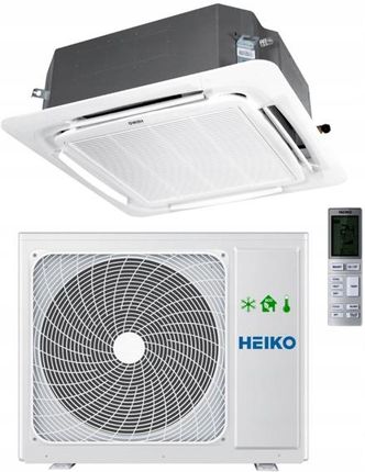 Klimatyzator kasetonowy Heiko 9,2 kW CA100-A1 obwodowy przepływ R32