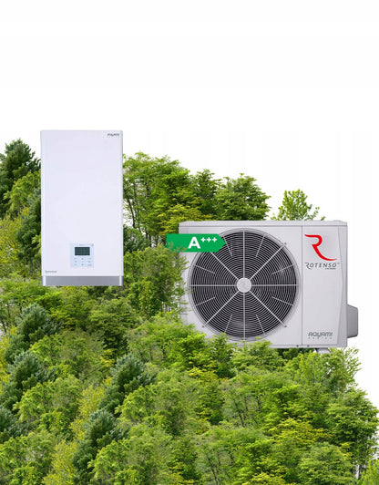 Pompa ciepła Rotenso Aquami Split 12kW AQS120X3o AQS160X13i Ogrzewanie Zima