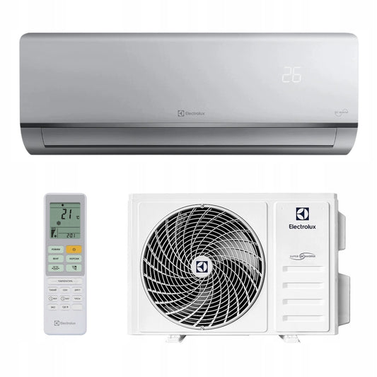 Klimatyzator ścienny ELECTROLUX HVW DC Inverter 3,4kW cichy WIFI ogrzewanie