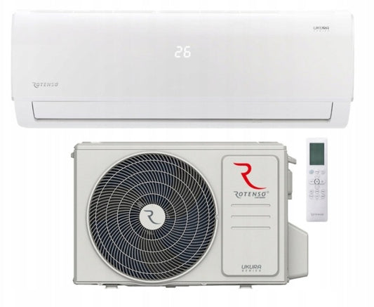 Klimatyzacja ścienna ROTENSO Ukura 3,5 kW WiFi Grzanie Chłodzenie