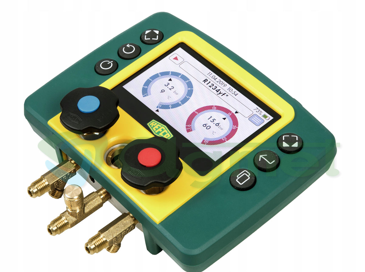 Elektroniczne manometry Refco REFMATE2-CA-WTC 4688127 FGAZ profesjonalny