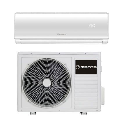 Klimatyzator ścienny MANTA 3,5kW Klimatyzacja WiFi Wydajna Cicha Oszczędna