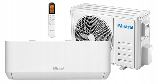 Klimatyzator do domu biura MISTRAL 3,5kW Klimatyzacja ścienna WiFi