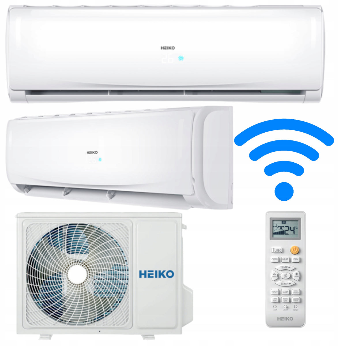 Klimatyzator Split HEIKO BRISA 7 kW WIFI PILOT