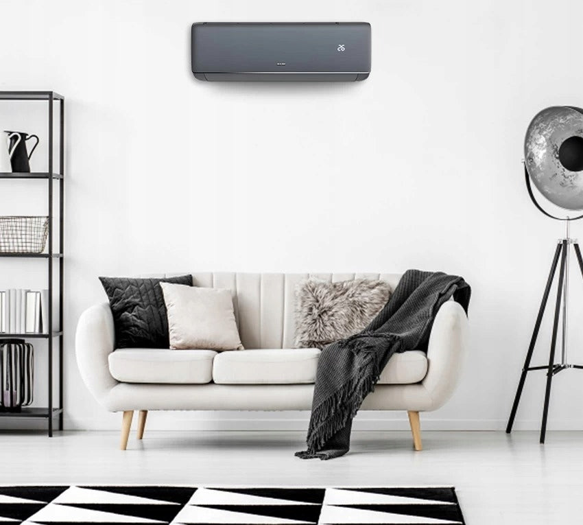 Klimatyzator ścienny AUX Q-Smart Premium Grey 2,7kW Wi-Fi, czyste powietrze