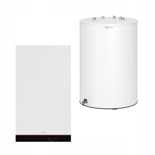 Piec gazowy Viessmann Vitodens 100-W B1HF(-M) + Vitocell 100-W CUGA