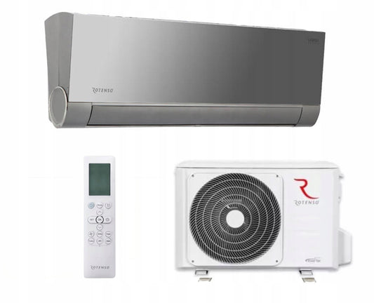 KLIMATYZATOR ROTENSO Versu Mirror 2,6kW WIFI Klimatyzacja Grzanie