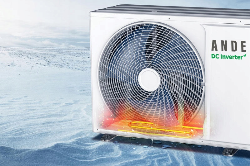 Klimatyzacja Klimatyzator ANDE Jupiter 2,6 KW UV Wifi iClean Pakiet Grzania