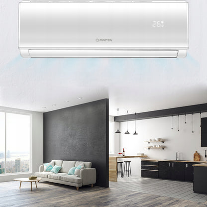 Klimatyzator ścienny MANTA 3,5kW Klimatyzacja WiFi Wydajna Cicha Oszczędna