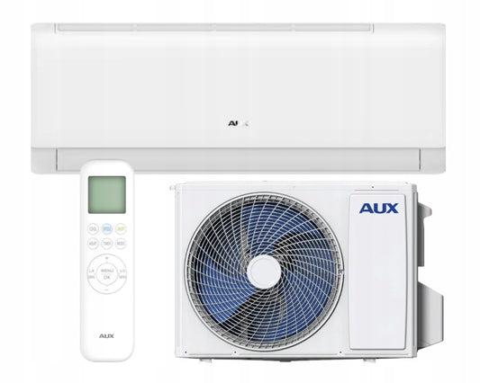 KLIMATYZATOR ŚCIENNY AUX Q-SMART PLUS II 3,5 kW Wi-Fi UV jonizator, grzanie