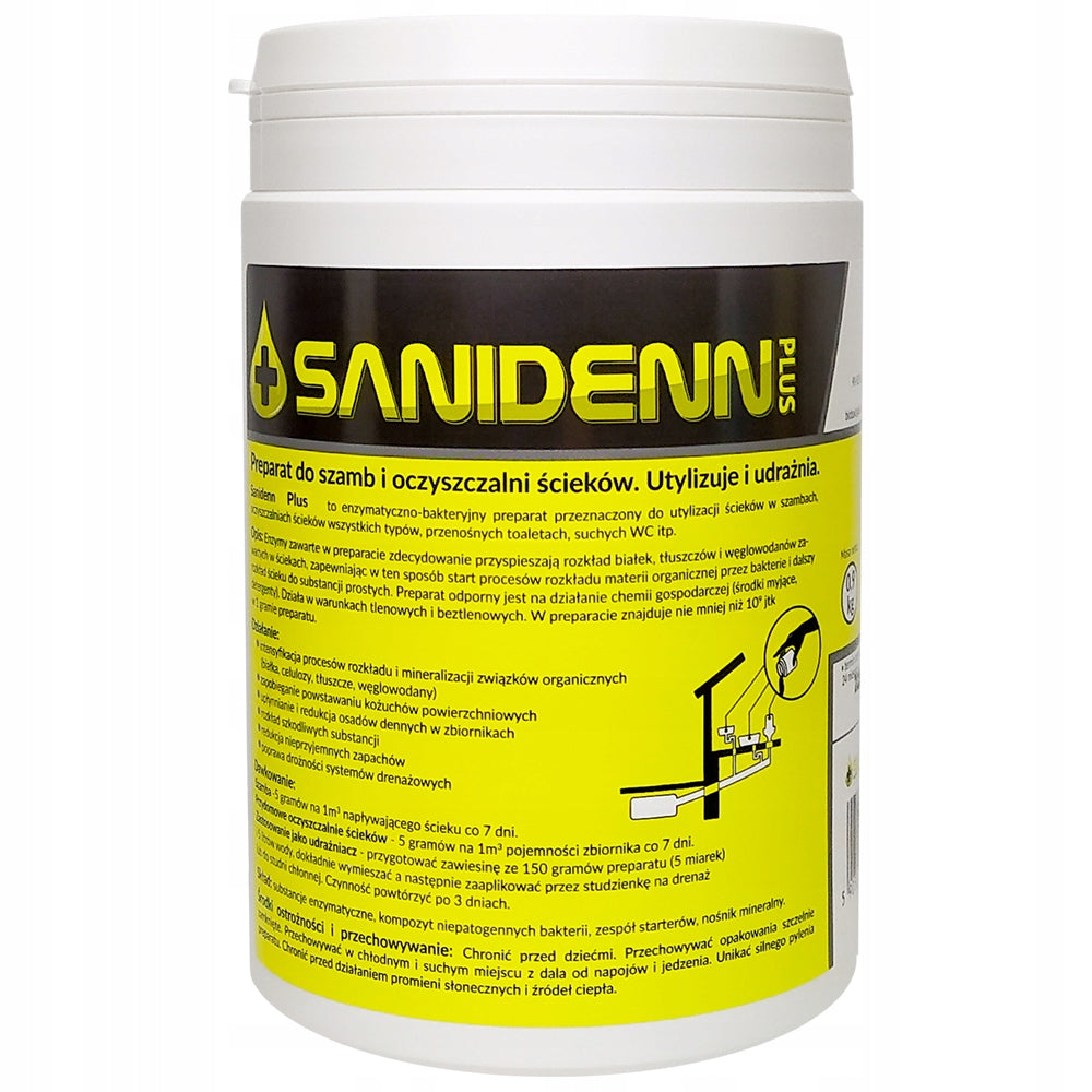 Preparat do szamba proszek Biobakt Sanidenn Plus 900g