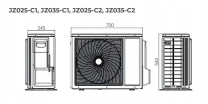 Klimatyzator Split HEIKO BRISA 5 kW WIFI PILOT